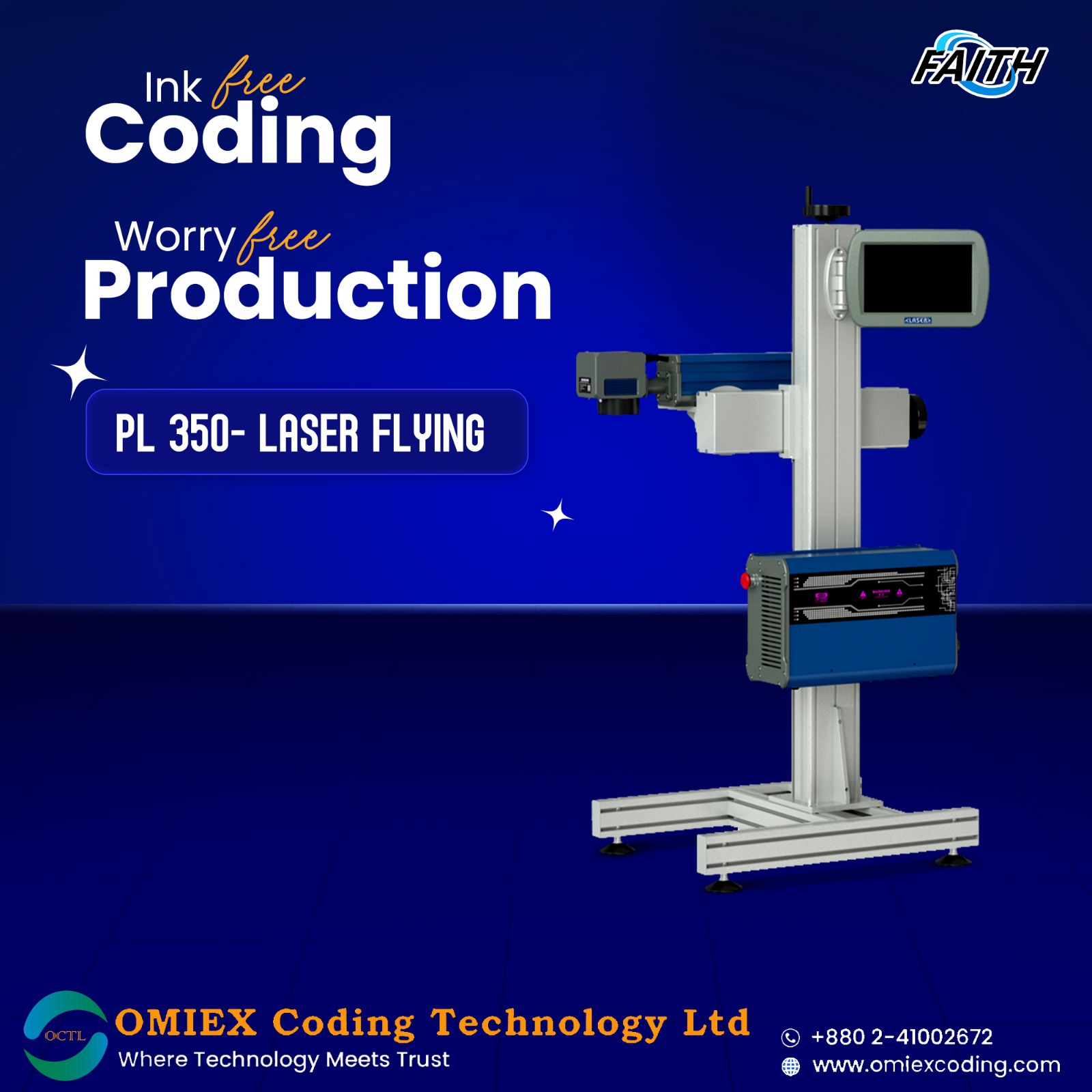 Model: PL 350 (Laser flying)